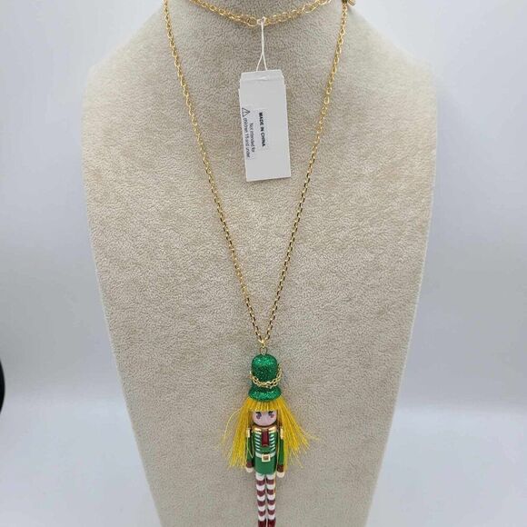 Betsey Johnson Nutcracker Pendant NWT  NEW - Picture 7 of 8
